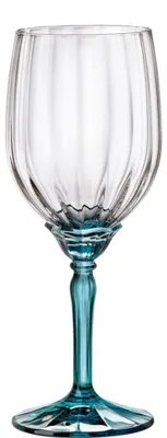 Produktbild von Bormioli Rocco 41635, Weißwein-Glas, Standard-Glas, Glas, Blau, Transparent, 380 ml