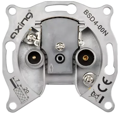 Immagine prodotto di Presa d'antenna BSD 4-00N, compatibile con il canale di ritorno