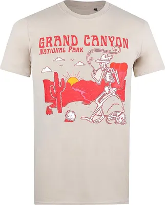 Produktbild von National Parks - "Grand Canyon" T-Shirt für Herren TV1224 (M) (Sand)
