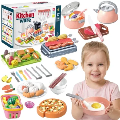 Produktbild von Woopie Küchenzubehör-Set Kochspielzeug, 108-teilig