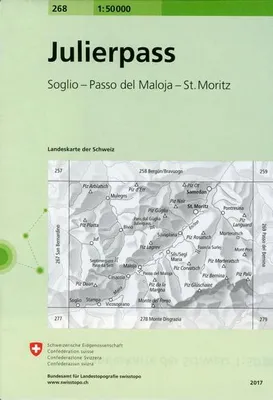 Produktbild von Swisstopo 1 : 50 000 Julierpass