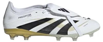Immagine prodotto di Scarpe da calcio Adidas Predator Pro FG, colore bianco, nero e oro, taglia 48
