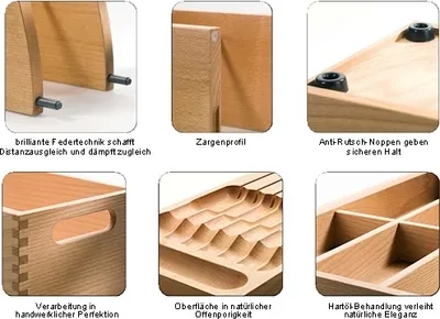 Produktbild von Naber Regolare Gewürzgläsereinsatz 1. Ergänzungsmodul Gläser.