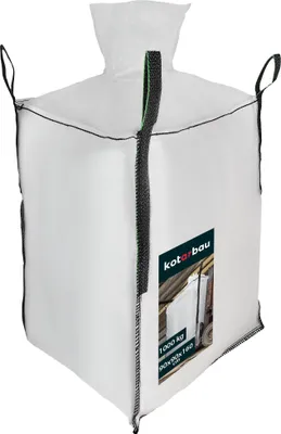 Produktbild von KOTARBAU® Big Bag Säcke 90x90x160cm Gartenabfallsack Stabil Schürze und Auslauftrichter 1000kg PP Schwerlastsack Gartenabfallsäcke Gartentasche Abfallsäcke Schuttsäcke Bauschuttsäcke Garten Zubehör