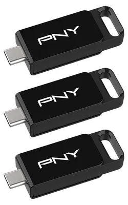 Obrázok produktu pre PNY Elite, 128 GB, USB Typ-C, 3.2 Gen 1 (3.1 Gen 1), 120 MB/s, Klzné, Čierna