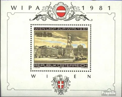 Produktbild von Briefmarken Österreich 1981 Mi Block5 (kompl.Ausg.) postfrisch WIPA Blarken