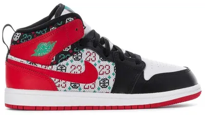 Produktbild von Jordan 1 Mid SE Ugly Christmas Sweater (PS) - EU 32