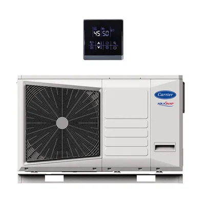 Obrázek produktu pro Monoblokové tepelné čerpadlo vzduch/voda Aquasnap s elektrickou podporou Carrier 4 kW jednofázové