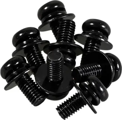 Produktbild von Sony M5L12, Schraube, Metall, Blech, M5, Schwarz, 8 Stück(e)