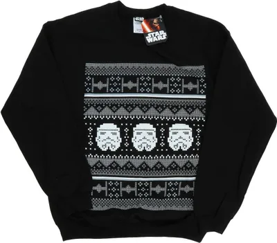 Produktbild von Star Wars - "Helmet" Sweatshirt für Herren BI51714 (L) (Schwarz)