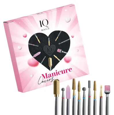 Produktbild von Set mit 10 Fräsern für Hybrid-, Gel-, Acryl- und Nagelhautbehandlungen – Für alle Nageldesign-Liebhaber