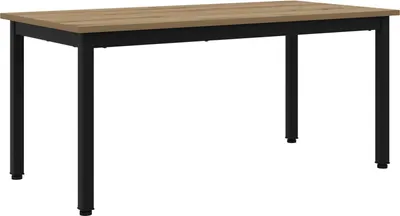 Image de vidaXL Table basse artisanale chêne 100 x 50 x 45 cm bois composite