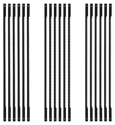 Image de 18 lames de scie sauteuse à tenon, 127 mm, pour des coupes de précision