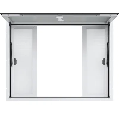 Zdjęcie produktu dla Okno Food Truck Vevor 48X36 Aluminiowe 4 Okna Przesuwne Drzwi Markizowe