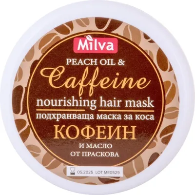 Zdjęcie produktu dla Odżywcza maska do włosów z kofeiną Milva 250 ml