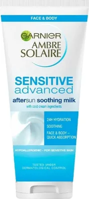 Produktbild von Garnier - Nach-Sonnenmilch für Gesicht und Körper Sensitive Advanced
