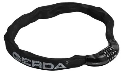 Immagine prodotto di Gerda - Lucchetto per bicicletta "Contra Combo" PP5741 (taglia unica) (nero)