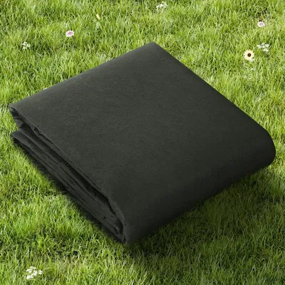 Obrázek produktu pro Netkaná geotextilie pod štěrkem, 10 x 100 stop, 8 oz, geotextilie pro příjezdové cesty, geotextilie pro terénní úpravy, odolná geotextilie proti plevelům, geotextilie pro kontrolu plevelů, geotextilie pro francouzské drenáže, černá