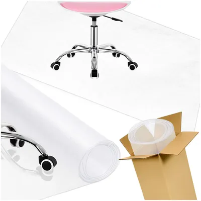 Obrázok produktu pre Ochranná podložka Springos® na stôl, podlahu alebo pod stoličku, 120 x 90 cm, priehľadná