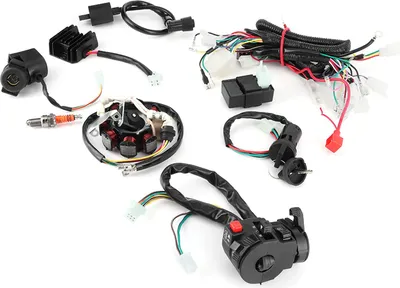 Obrázok produktu pre Elektrický káblový zväzok, káblový zväzok, CDI stator set pre 150 cc, 200 cc, 250 cc, 300 cc, ATV, Quad