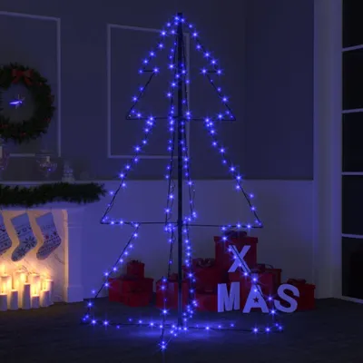 Zdjęcie produktu dla The Living Store Choinka w kształcie stożka 200 LED Indoor Outdoor 98x150 cm