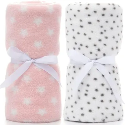 Immagine prodotto di Confezione da 2 coperte morbide per neonati