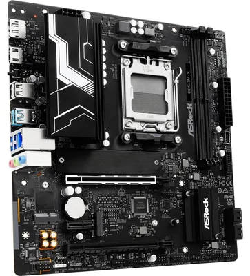 Obrázok produktu pre Asrock B850M-X, AMD, Pätica AM5, AMD Ryzen 7000 Series, AMD Ryzen 8000 Series, AMD Ryzen 9000 Series, Pätica AM5, DDR5-SDRAM, 128 GB