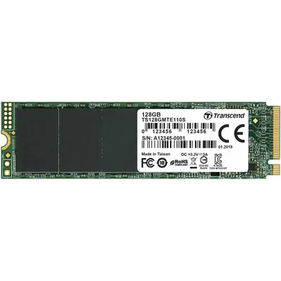 Produktbild von Transcend SSD MTE110S 128GB NVMe PCIe Gen3 x4