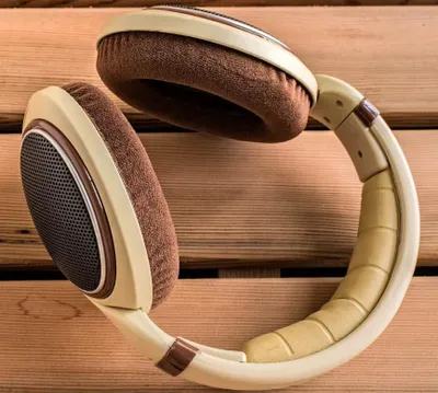Produktbild von 1 Paar Ersatz Ohrpolster mit kopfband für Sennheiser PC360 PC363D PC373D HZP26 HZP41 HD515 HME95  Braun