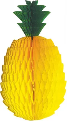 Produktbild von XL Deko Wabenball (52cm - Ananas)