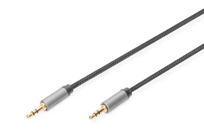 Obrázek produktu pro DIGITUS Digitus Audio propojovací kabel, 3,5 mm jack na 3,5 mm jack