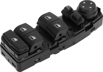 Produktbild von Elektrischer Fensterschalter Nr. 61319362116 Vorderer linker Fahrerseiten-Fenstersteuerungsschalter für BMW X1 X5 X6 Schwarz