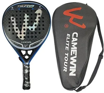 Productafbeelding van Bovista Padel Racket - Padelrackets - Padelracket - Zwart