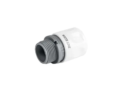 Image de BRADAS Raccord rapide 1/2" avec filetage mâle 3/4", WL-2121, WHITE LINE (EN VENTE)