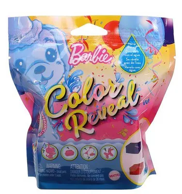 Produktbild von MATTEL GTT13 Barbie Color Reveal Tiere Party Serie Sortiment
