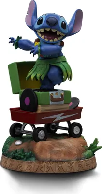 Produktbild von Lilo & Stitch Art Scale Statue 1/10 Stitch Hula 17 cm