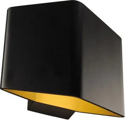 Produktbild von SLV CARISO LED Wandleuchte 1 Schwarz Messing 7,5W LED 3000K