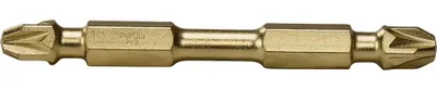 Produktbild von Makita B-45238 - Doppel-Torsionsbit PZ3 65mm, mehrfarbig