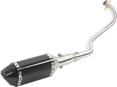 Obrázek produktu pro Výfukové potrubí z nerezové oceli s přepážkou tlumiče, příslušenství pro motocykly, vhodné pro MSX125 2013-2020