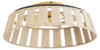 Image de Ventilateur de plafond LED C4 Mim - Beige