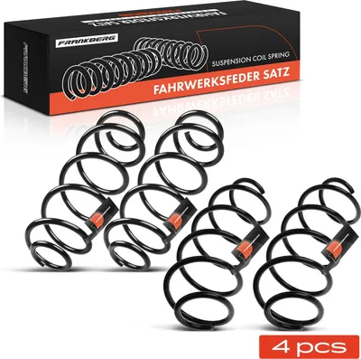 Image de Frankberg 4x Ressort de suspension Avant Arrière pour Peugeot 208 I CA CC Hayon 1.4L-1.6L