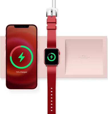 Obrázek produktu pro Elago Nabíjecí držák MS Duo pro Apple zařízení, pískově růžový