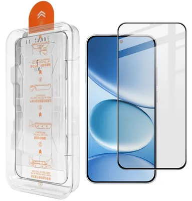 Produktbild von Displayschutz Schutzglas für Xiaomi Redmi Note 15 Pro 4G 9H Glas Anbringhilfe