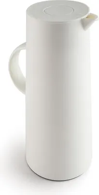 Image de Mug isotherme Ibili, verre/plastique, 11 x 29 cm, 1 l, crème