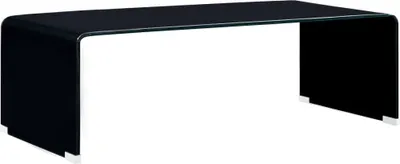 Produktbild von Couchtisch Schwarz 98x45x31 cm Hartglas