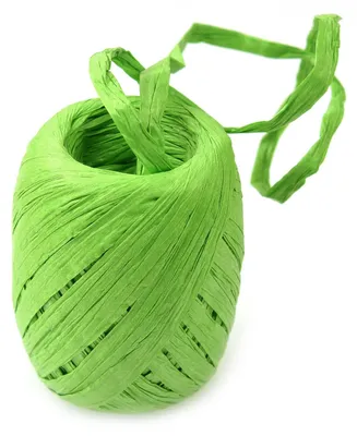 30 Meter Papierschnur Geschenkpapier Bastelschnur Dekoband Papierband, grün