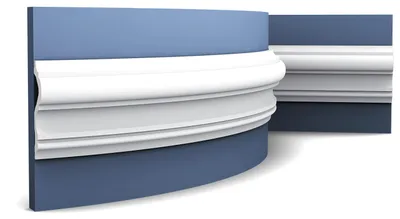 Productafbeelding van Origineel buigzaam Orac Decor P8050F LUXXUS Wandlijst Lijstwerk 2 m
