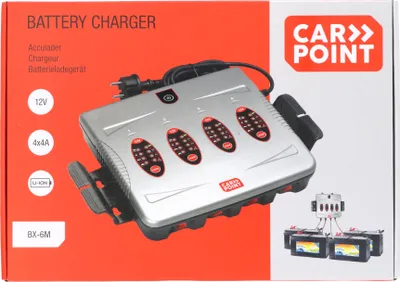 Produktbild von Carpoint BX-6 Batterieladegerät 16A / 4 Bank