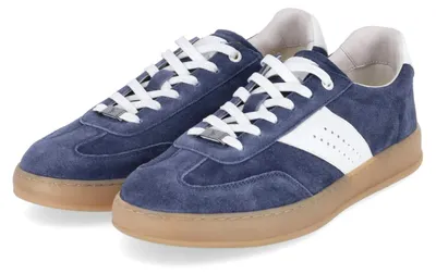 Produktbild von Salamander Herren Low Sneaker Blau Rauleder Größe: 46