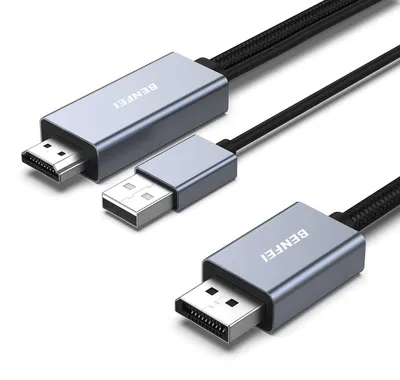 Obrázok produktu pre HDMI na DisplayPort kábel 1,8 m